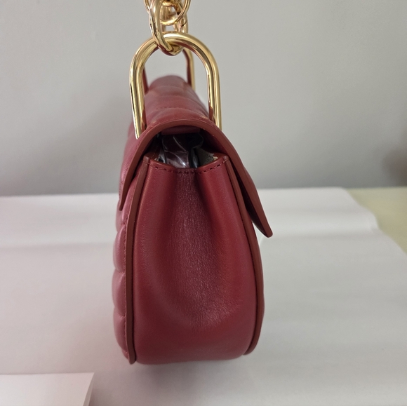 Chloe Red Leather Small Bag - Picture 6 of 9